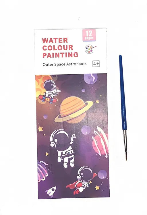 Dry water Coloring paint Book