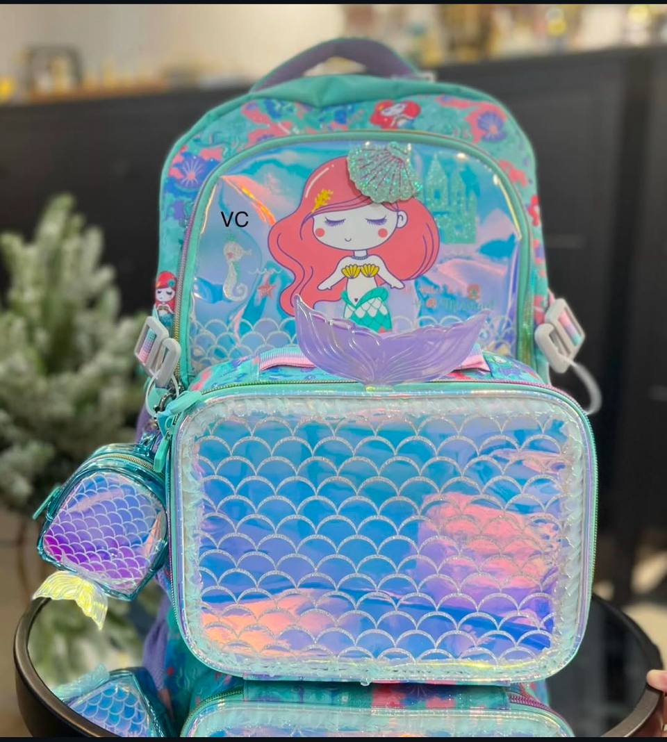 Vest School Bag Set