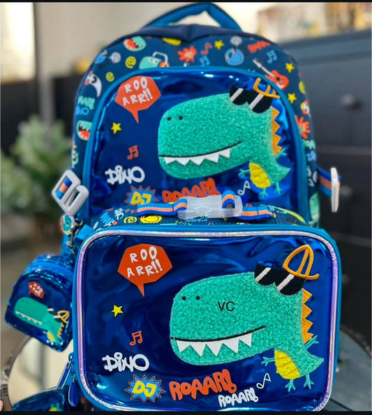 Vest School Bag Set