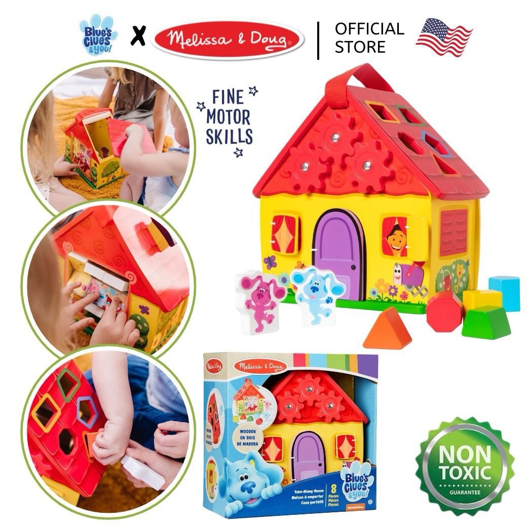 Wooden House Play Set