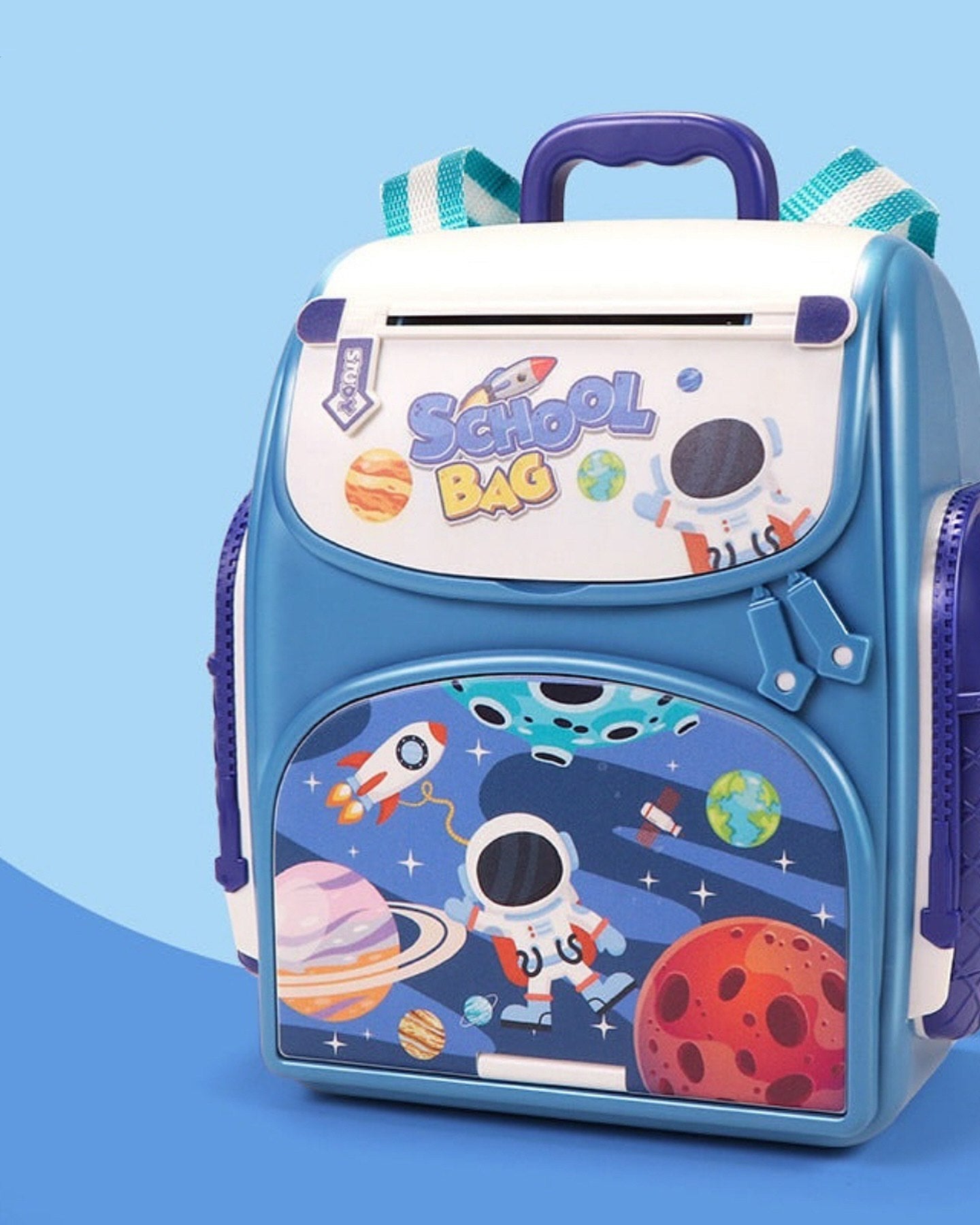 Electric Piggy Bank | Backpack Design | Finger Press Functions