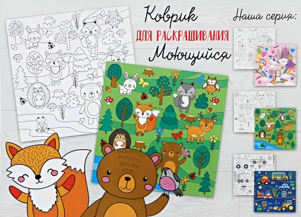 Washable Coloring Mats