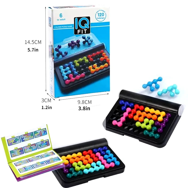 120 Challenges IQ 3D Puzzle Board Game