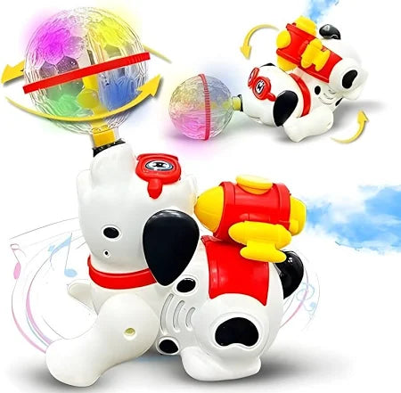 Rotating Crawling Spray Dog