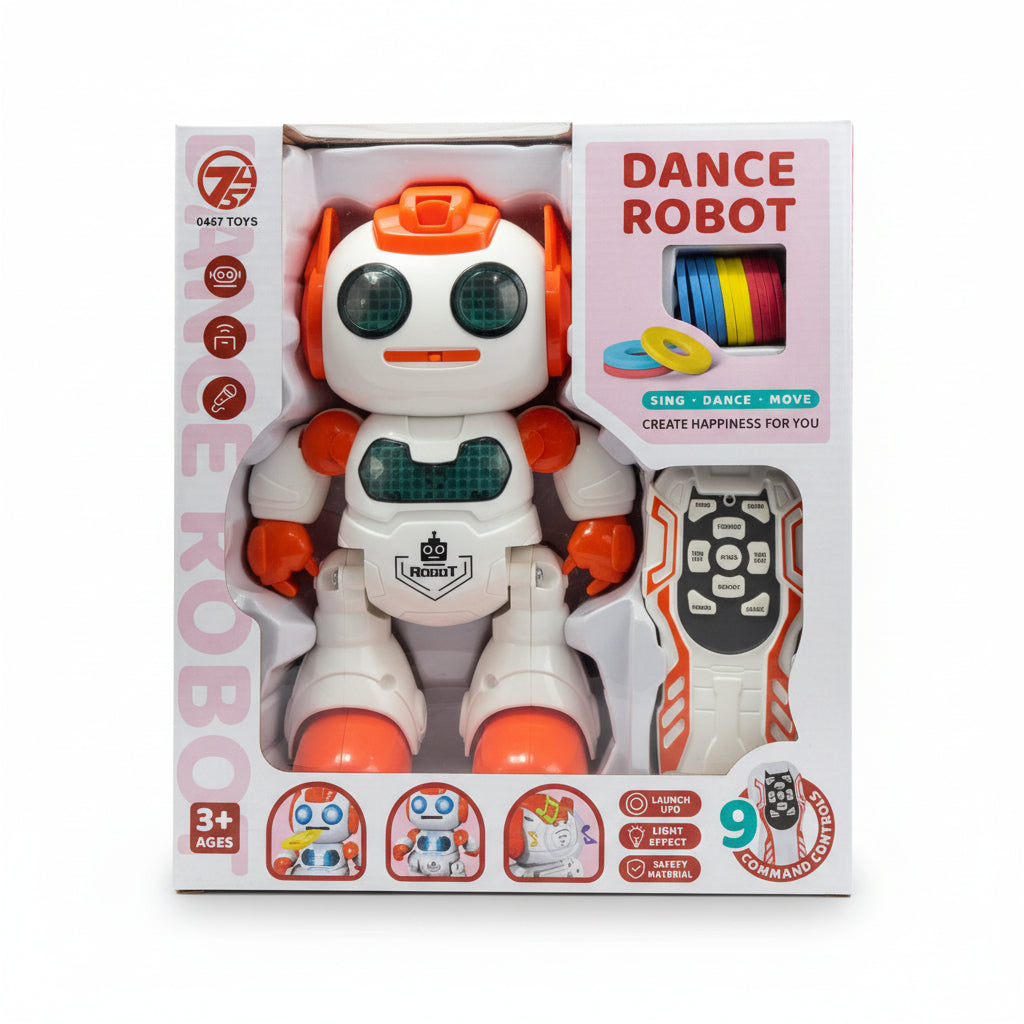 Rc Robot Plastic Multicolor Dancing Robot Toys